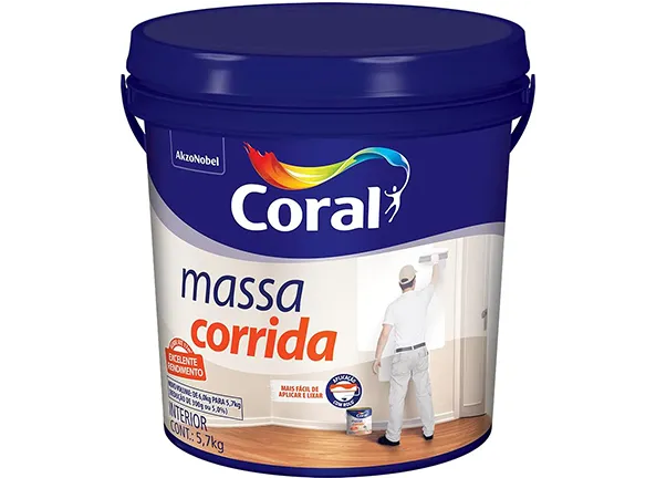 Coral Massa Corrida Branco 5,7KG