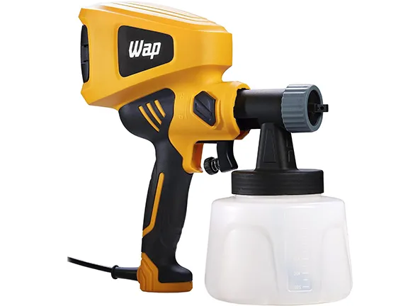 WAP Pistola de Pintura Elétrica Profissional EPP400, 900ml, 3 Regulações de Spray e Empunhadura Emborrachada, 400W 220V