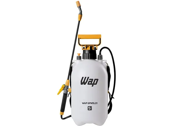 WAP Pulverizador Manual 5 Litros GPM5L01 Borrifador Com Compressão Prévia Jato Regulável Trava Para Pulverização Contí­nua